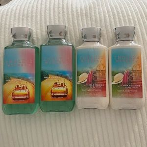New, Bath and Body Works Shower Gel and Lotion, Endless Weekend